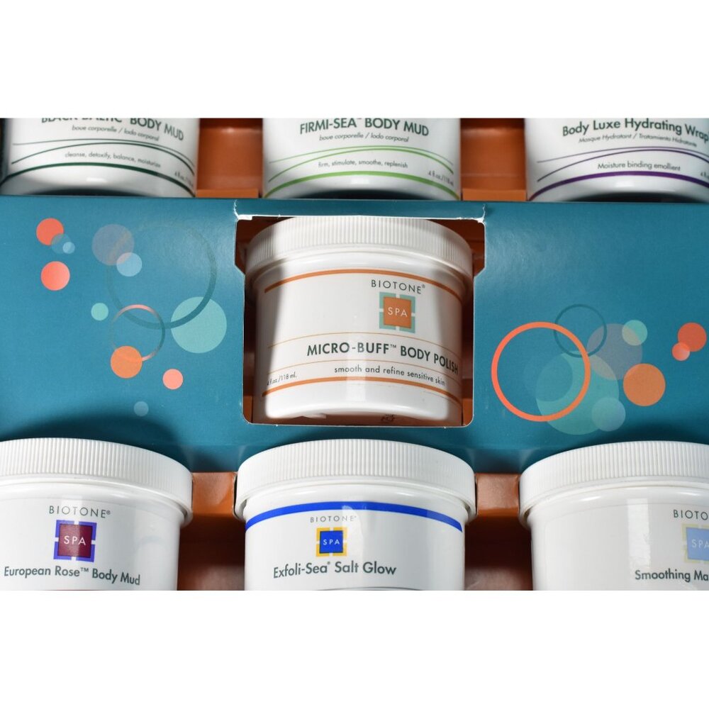 Biotone Spa Preview Collection 7 Professional Products Mud Polish Massage NEW - Picture 5 of 8
